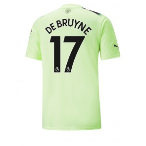 Manchester City Kevin De Bruyne #17 Tredje Tröja 2022-23 Korta ärmar